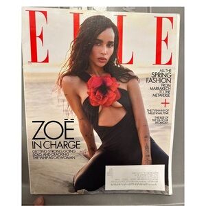 ELLE MAGAZINE MARCH 2022 ZOE KRAVITZ